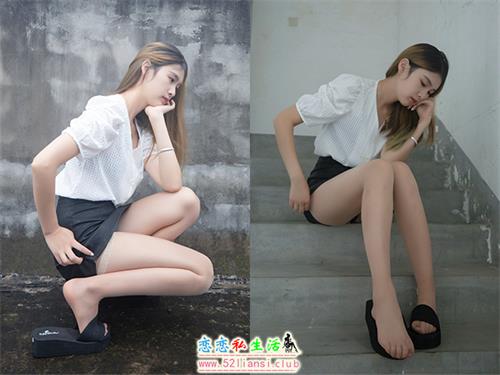 [MSLASS梦丝女神] NO.173 王晓瑞《天台肉丝》【70P/491M】