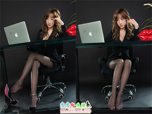 [Ligui丽柜] 2022.08.15《黑丝迷情》Mia【55P/63M】