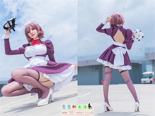 [美图精选]229-花リリ(Plant Lily)-Maid Mask【12P/83M】