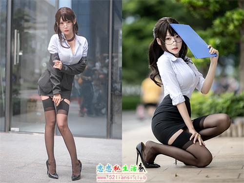 [香草喵露露]NO.030 丝袜西装【25P/87M】