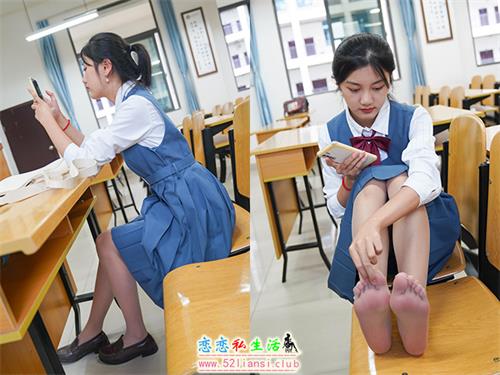 [MussGirl慕丝女郎] NO.259-教室学生装肉丝【84P/130M】