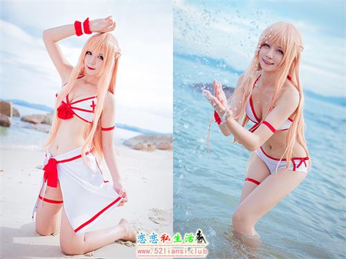 [美图精选]291-秋山-亚丝娜泳衣【18P/21M】