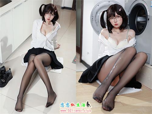 [美图精选]298-洛桑w伊梓-眼镜妹妹【32P/45M】