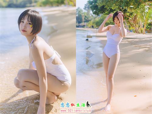 [美图精选]308-念雪ww-白色泳衣【30P/49M】