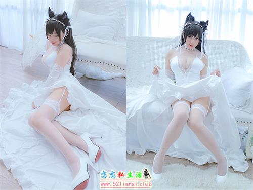 [美图精选]312-Nyako喵子-爱宕婚纱【62P/192M】