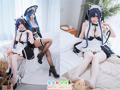 [美图精选]324-rioko凉凉子(肉扣热热子)-奥古斯特 女仆装【40P+2V/250M】