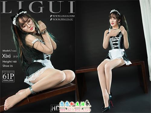 [Ligui丽柜] 2022.10.21《颜丝惩戒》汐汐【62P/67M】