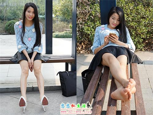 [Ecolog极品] No.023 可人的女子大秀白嫩足底【139P/1.56G】