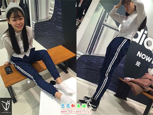 [YJ街拍]001-商场帆布鞋棉袜【26P/27M】