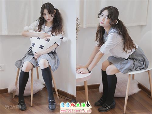 [YALAYI雅拉伊] No.349 西子《清纯学生妹》【76P/107M】