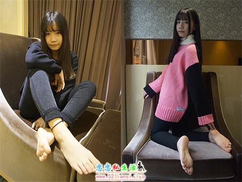 [Student_Model] 编号50-学妹 裸足 棉袜 萌妹子【70P/292M】