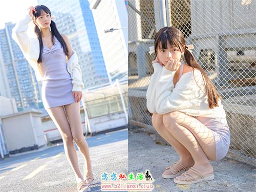 [稚乖画册] -15 夜夜 Lolita 天台停车场肉丝(带视频)【83P+1V/2.53G】