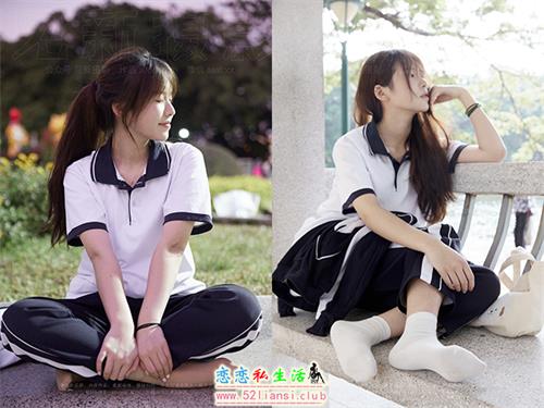 [见新摄影]NO.045 抖音可爱学院风，奶乖少女(带视频)【160P+1V/1.58G】