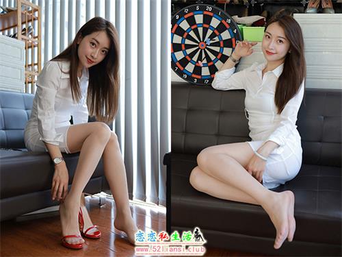 [IESS异思趣向] 丝享家 1129：小婕《白色包臀裙》【93P/138M】