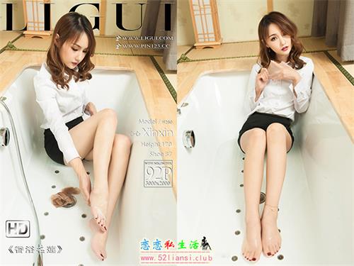 [Ligui丽柜] 2023.01.02《香浴名莲》心心【93P/78M】