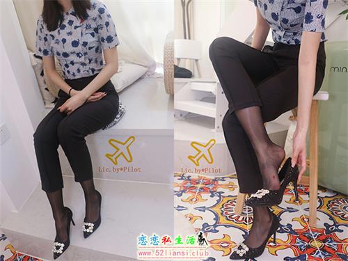 [Pilot]No.004 身高175的新疆女孩-东航黑丝【55P/53M】