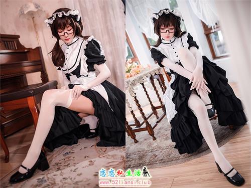 [美图精选]474-阿包也是兔娘-传统长裙女仆【47P/90M】