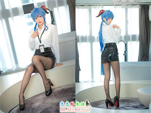 [美图精选]477-无影喵Ghost - 甘雨OL【35P/103M】