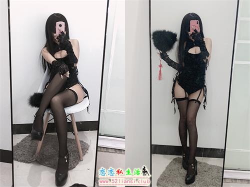 [美图精选]496-鬼畜瑶在不在w- 黑色旗袍【70P+1V/204M】