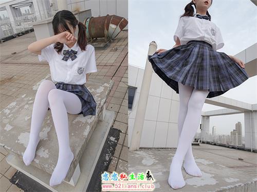 [森萝财团]-内部VIP系列 月下-02 小夜 真空白丝 80D 户外(带视频)【102P+1V/2.19G】