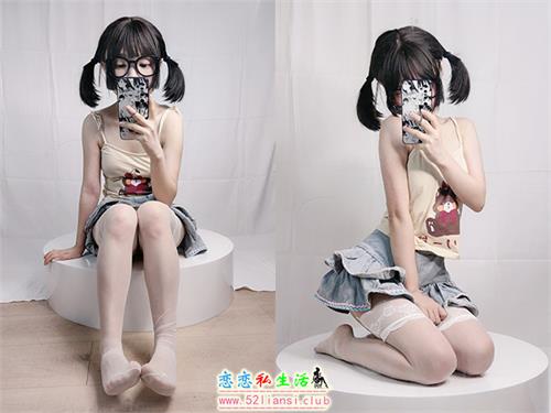 [美图精选]526-神沢永莉-绫蛋糕裙吊带袜汐【22P/60M】