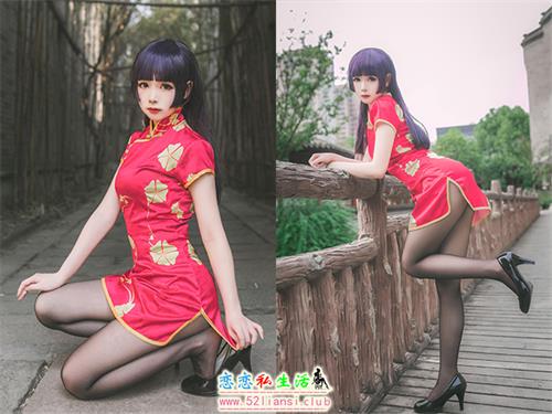 [美图精选]546-巧克力小圆面包-五更琉璃 新春旗袍【22P/56M】