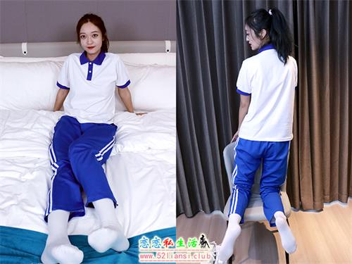 [初夏女神]022期 依依~校服搭配37码运动鞋拍摄(带视频)【126P+1V/5.44G】