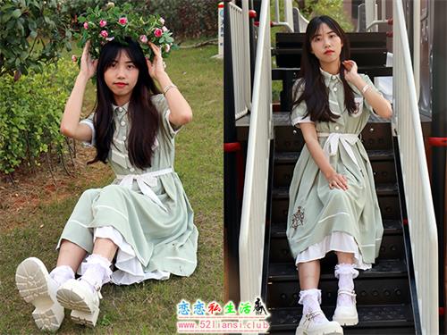 [初夏女神]021期 雪糕~法式复古连衣裙搭36码白皮鞋(带视频)【102P+1V/6.32G】