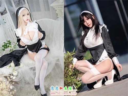 [美图精选]594-抱走莫子aa-生日特辑 修女【75P+11V/326M】