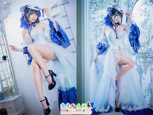 [美图精选]609-Ely_eee(ElyEE子)-Cheshire Dress 柴郡礼服【25P+1V/103M】