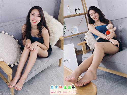 [街拍丝足]253-长腿美模 薇薇 - 居家风【74P/196M】