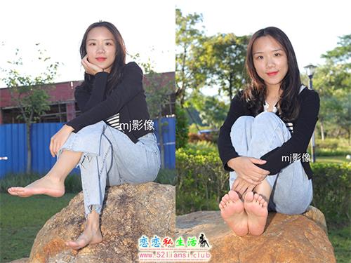 [Pary学生模拍]085 与小芸到公园游玩拍脚丫【98P/689M】