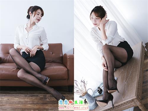 [街拍丝足]259-长腿美模 凯西 - OL制服黑丝【155P/302M】