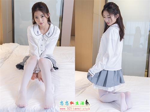 [袜啵啵] 211期 小沫-高跟鞋、厚白丝(带视频)【142P+1V/5.59G】