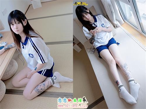 [精选资源]034-凡夫摄影-纹身美少女小恩原味棉袜裸足(带视频)【208P+1V/2.39G】