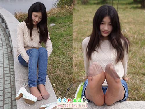 [自由摄影]No.009-刚刚学会穿高跟鞋的大二小学妹【99P/237M】