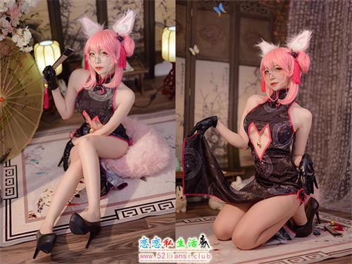 [美图精选]697-二佐Nisa-Fate旗袍狐【28P/84M】