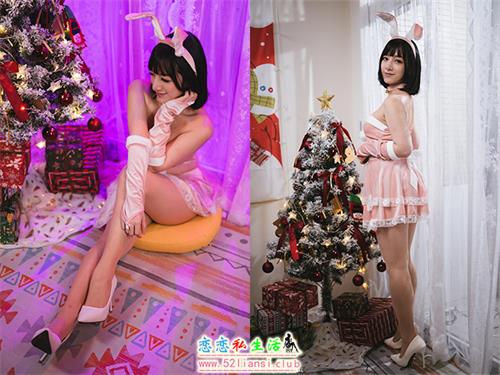 [街拍丝足]272-长腿美模 轩颖 兔女郎【128P/310M】