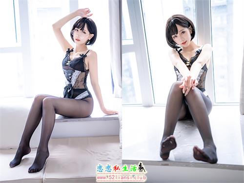 [美图精选]734-蓝小沂KiKi-黑色【28P/80M】