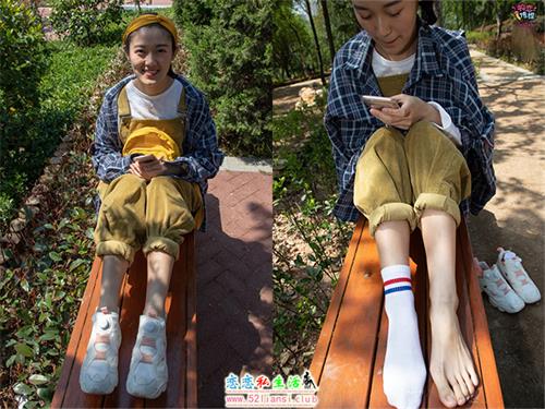 [物恋传媒] No.013 气质独特的邻家小妹,粉色小棉袜加白袜哦【187P/1.22G】