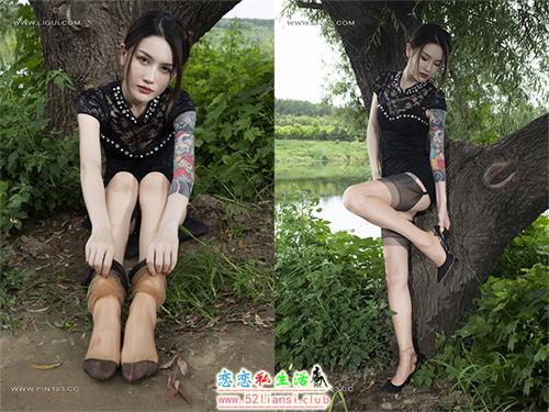 [Ligui丽柜] 2023.06.26《郊野双丝(上)》甜甜【55P/73M】