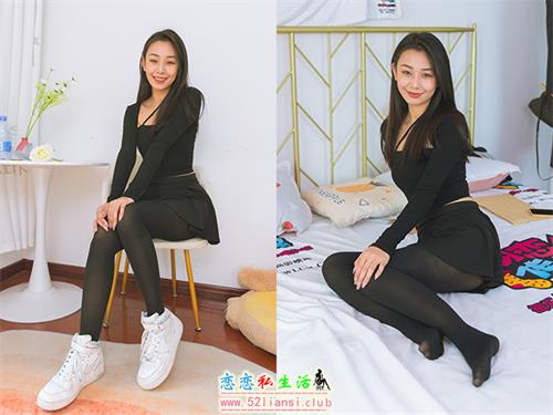 [物恋传媒] No.1521 岚岚-黑色风情(带视频)【150P+1V/4.5G】