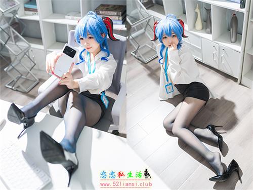 [美图精选]760-花铃-甘雨秘书ol【93P/117M】