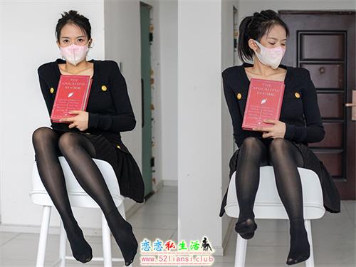 [精选资源]044-袜社-黑衣高颜值小姐姐黑丝美足(带视频)【174P+1V/6.99G】