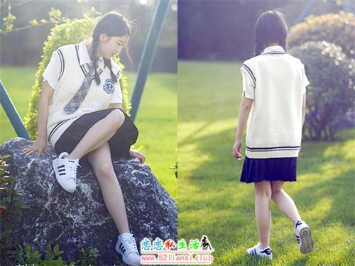 [初夏女神]029期 念念~春秋JK套搭配三叶草贝壳头鞋(带视频)【115P+1V/4.92G】