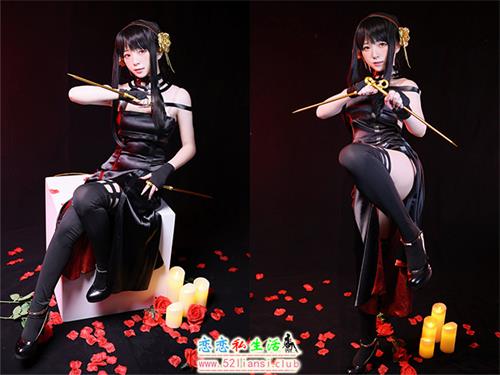 [美图精选]802-花铃-间谍过家家约尔太太【29P/109M】