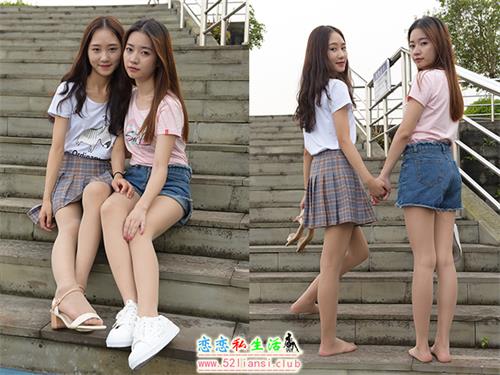 [精选资源]048-双丝姐妹花户外(带视频)【88P+1V/4.94G】