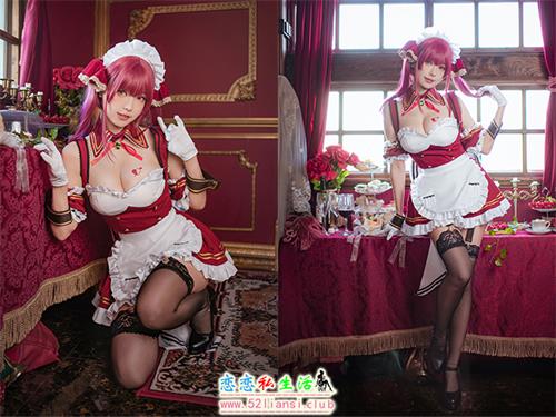 [美图精选]816-Ely_eee(ElyEE子)-Hoshou Marine Maid【29P/100M】