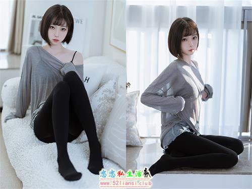 [美图精选]823-许岚LAN-半透毛衣【40P/95M】