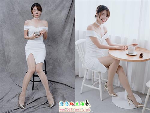 [街拍丝足]307-长腿美模 凯西 - 气质风连衣裙【119P/286M】